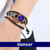 Pulsera zodiacal Cáncer Morada