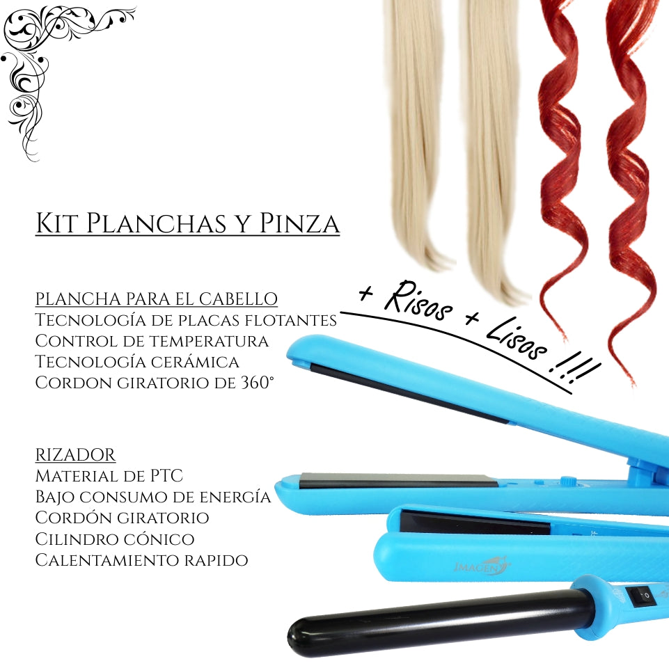 KIT  VIAJERO DE PLANCHAS