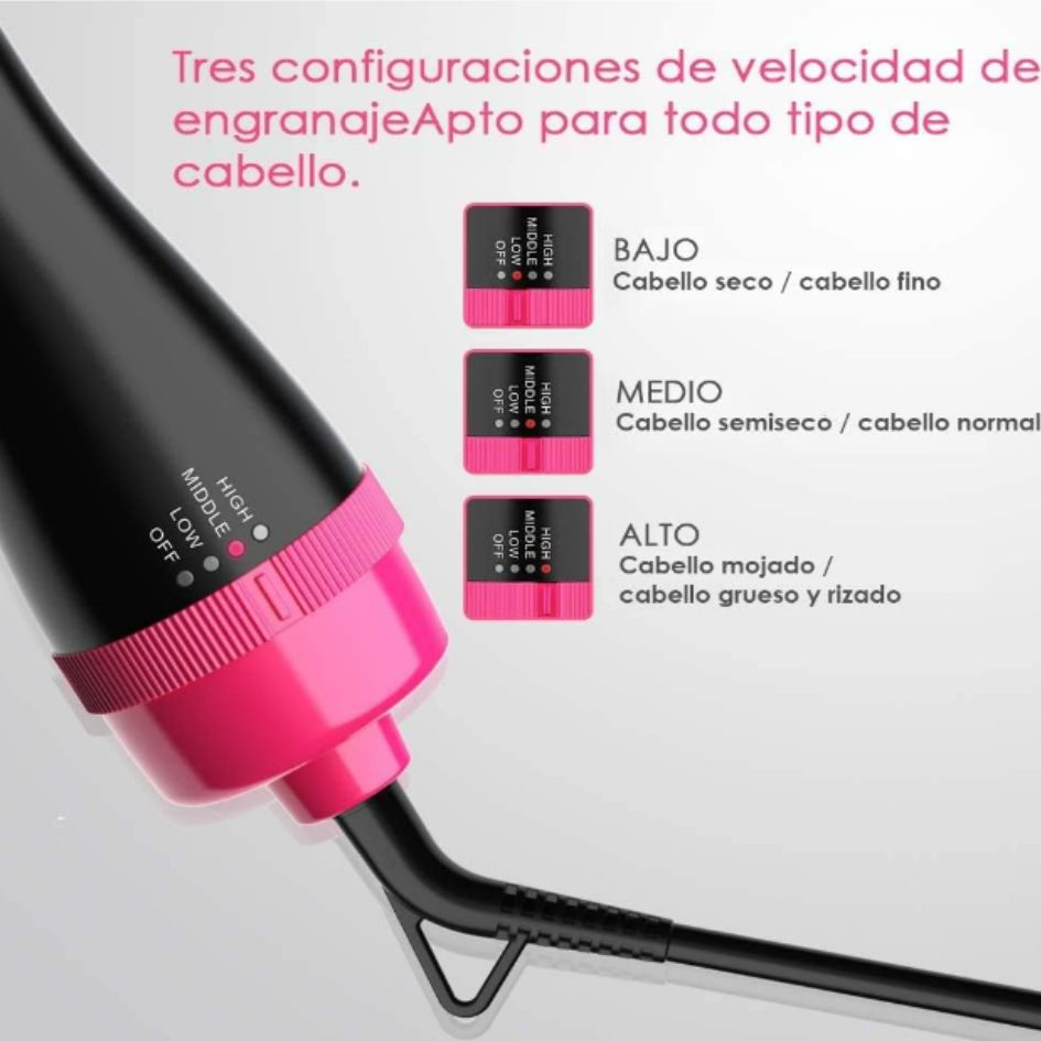 CEPILLO SECADOR ONE STEP VOLUMINIZADOR