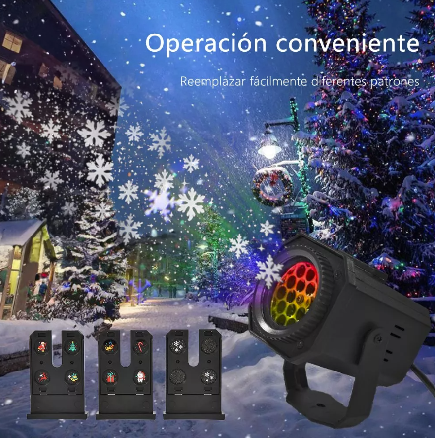 PROYECTOR DE LUZ LED NAVIDAD