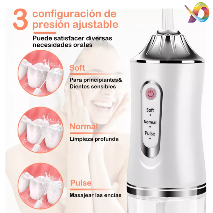 Irrigador Bucal Limpiador Dientes Eléctr