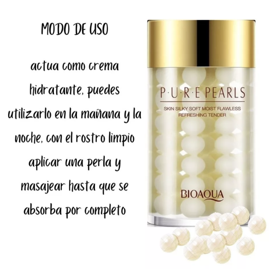 Crema Perlas Humectante Cara/Cuello Reju